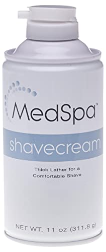 Medline Medspa Shaving Cream, 12 Count