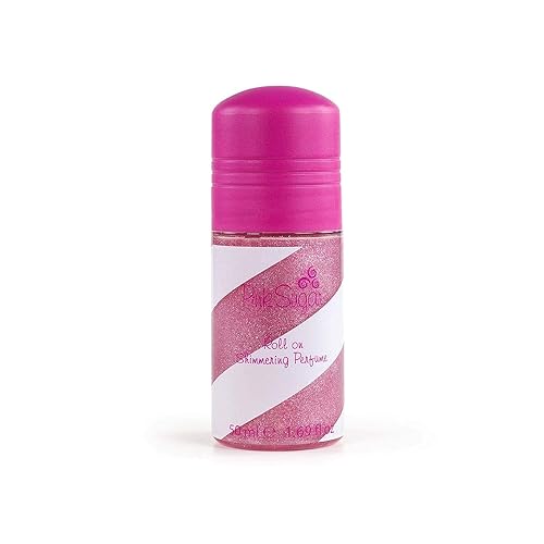 Pink Sugar Pink Sugar Roll On Shimmering Perfume for Women 1.7 Oz/ 50 Ml, 1.7 Fl Oz