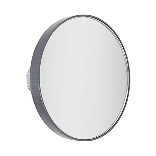 Zadro 3.5-Inch Dia Non-Lighted Purse Mirror Compact Mirror Hand Travel Magnifying Mirror with Suction Cup Shaving Mirror