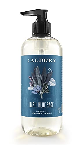 Caldrea Hand Soap, Basil Blue Sage, 10.8 oz