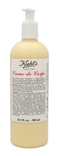 Kiehl's Creme de Corps Body Moisturizer With Pump, 16.9 Ounce