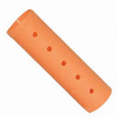 Soft 'N Style 13/16" Diameter, Long Smooth Magnetic Rollers Orange (Pack of 12)