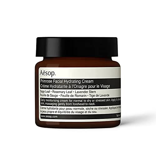 Aesop Primrose Facial Hydrating Cream | 60mL/2.02oz | Paraben, Cruelty-free & Vegan