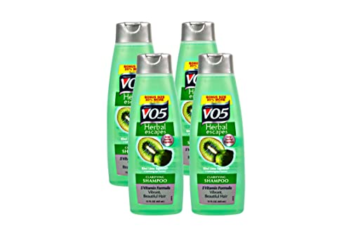 Alberto VO5 Herbal Escapes Kiwi Lime Squeeze Clarifying Shampoo, 15 Ounce