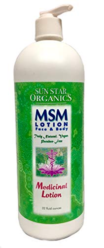 MSM Face & Body Lotion with Tea Tree Oil Medicinal Lotion