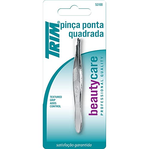 TRIM Professional Quality Square Tip Tweezers Sold in packs of 6
