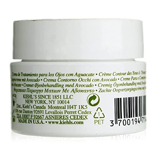 Kiehl's Creamy Eye Treatment with Avocado for Unisex, 0.5 Ounce
