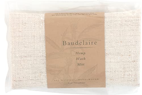 Baudelaire Washcloth Hemp, 1 EA