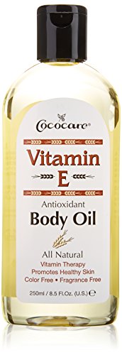 Cococare All Natural Vitamin E Antioxidant Body Oil- Vitamin Therapy for All Skin Types