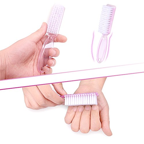 Yesker Handle Nail Hand Scrubbing Cleaning Brush-10 Pcs