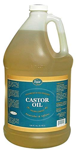 Baar Cold-Pressed, Cold-Processed, Hexane Free Castor Oil, Gallon
