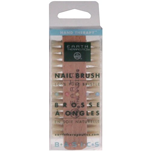 Earth Therapeutics Genuine Bristle Nail Brush 1 Ea 3.5" L x 1.5" W