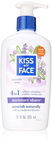 Kiss My Face - Lavender And Shea Moisture Shave, 11 fl oz cream