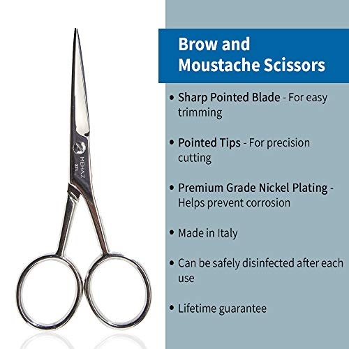 Mehaz Eyebrow & Moustache Scissors 4"