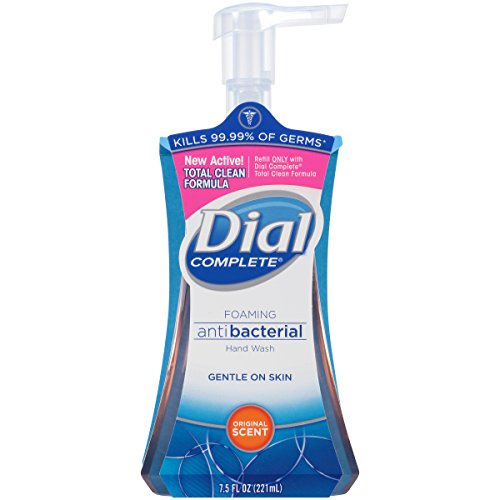 Dial Complete Antibacterial Foaming Hand Wash, Original, 7.5 Fluid Ounces