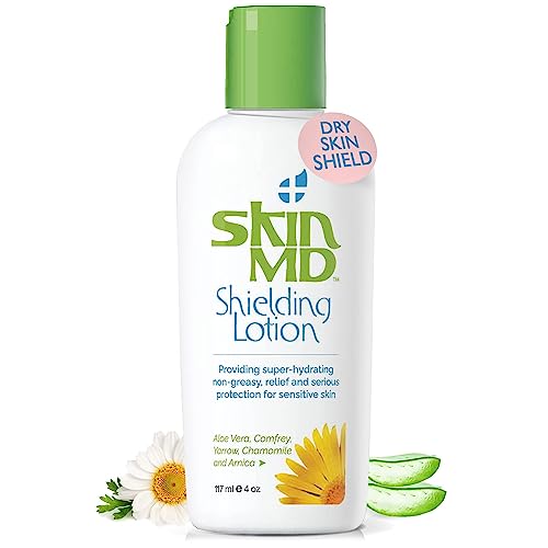 Skin MD Shielding Lotion 4oz. - hydrating, non-greasy, relief & serious protection for sensitive skin