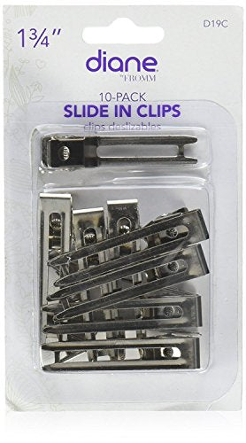 Diane Slide-In Clips, 1.75"