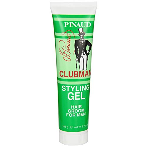 Clubman Pinaud Styling Gel Hair Groom for Men, 3.75-Ounce