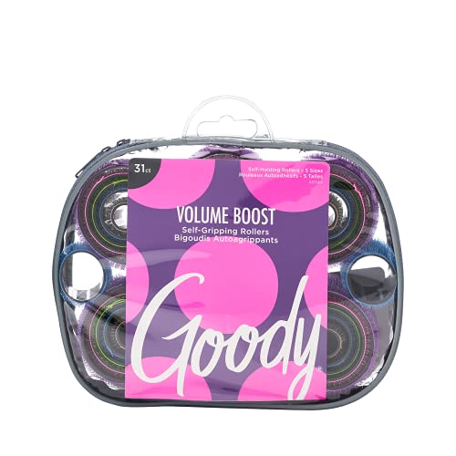 Goody Start Style Finish Self-Holding Hair Roller, Multi Pack, 31 Count