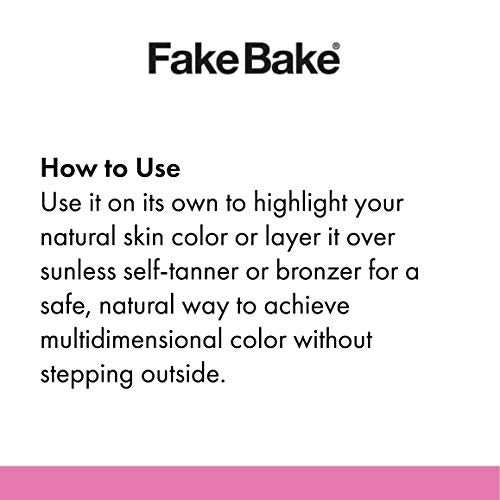 Legal Sunburn Blush by Fake Bake | Color Duo that Create a Fresh Sun-Kissed Color and Healthy-Looking Radiance | 0.13 oz