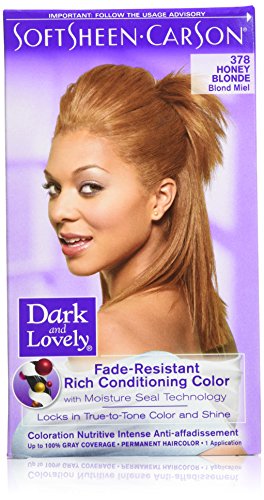SoftSheen-Carson Long-Lasting True-to-Tone Colour, Permanent, Honey Blonde 378 (Pack of 3)
