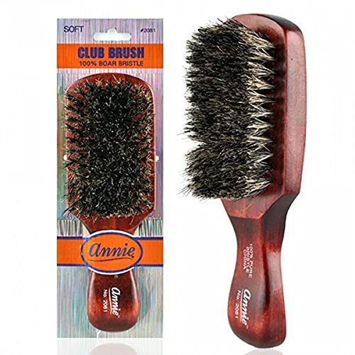 Soft Club 100% Pure Boar Bristle Wave Hair Brush durag Man