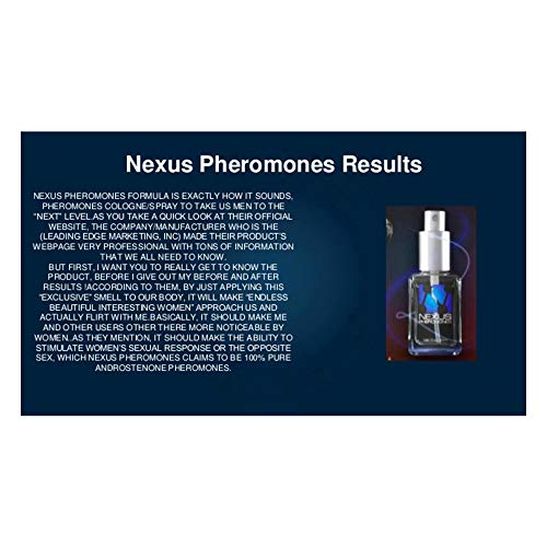 Nexus Pheromones Cologne to Attract Women by Vig Rx (1 oz Bottle)