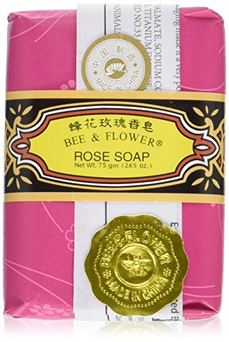 Bee & Flower Rose Soap 12 Bars