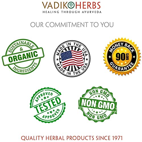 Vadik Herbs Amla Hair Oil (8 oz) Herbal hair growth oil | Herbal scalp treatment | Great for hair loss, balding, thinning of hair, for beard growth, made with Amla (Amalaki) - Indian gooseberry