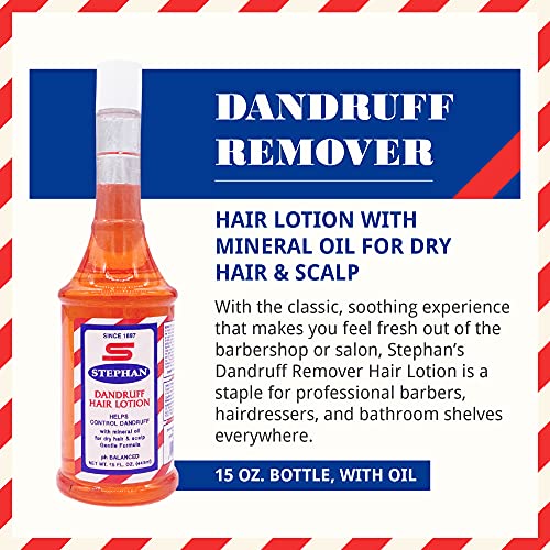 Dandruff Remover with Mineral Oil from Stephans [16 oz.]