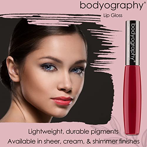 Bodyography Lip Gloss, Cherry Pop, 0.3 Ounce