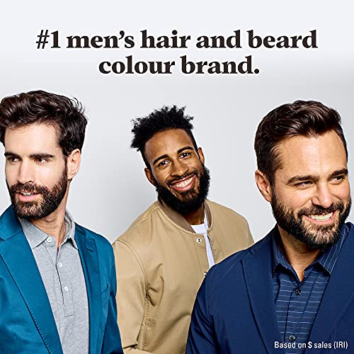 Just For Men M10 Sandy Blond mustache and beard brush in hair gel