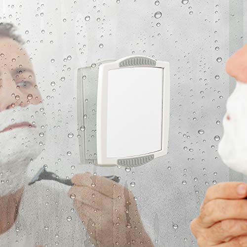 Zadro Z Fogless Clip-on Shower Mirror, 4.5-Inch