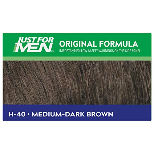 Just for Men H40 Medium Dark Brown Hair Color 60 ml