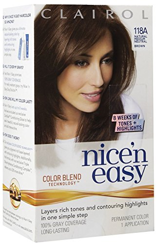 Clairol Nice'n Easy Permanent Hair Color Medium Natural Brown 5N