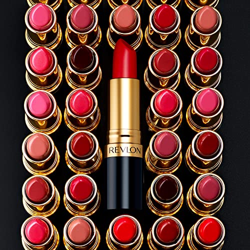 Revlon Super Lustrous Lipstick, High Impact Lipcolor with Moisturizing Creamy Formula, Infused with Vitamin E and Avocado Oil in Berries, Rum Raisin (535) 0.15 oz